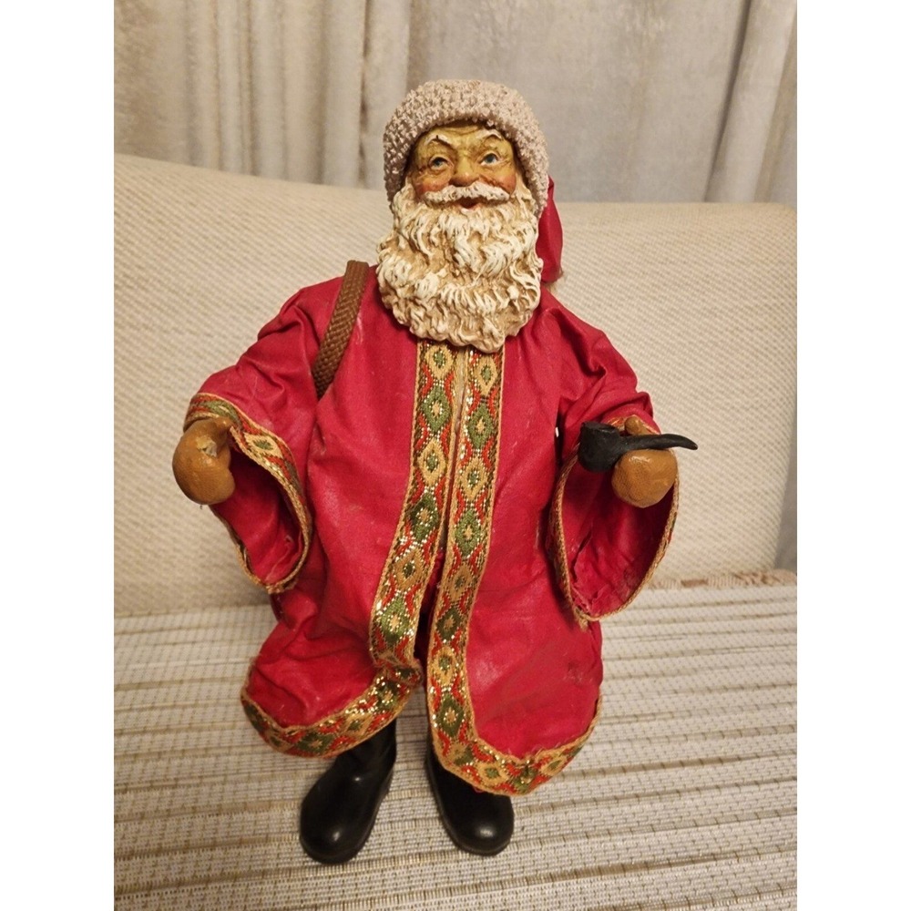 Possible Dreams Clothtique Old World Santa Figurine, 1988 (#713040) No Box